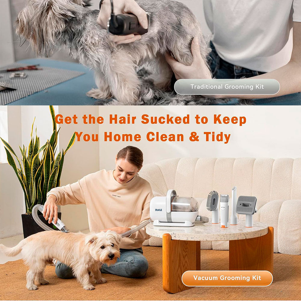5 in 1 Silent Pet Grooming Vacuum