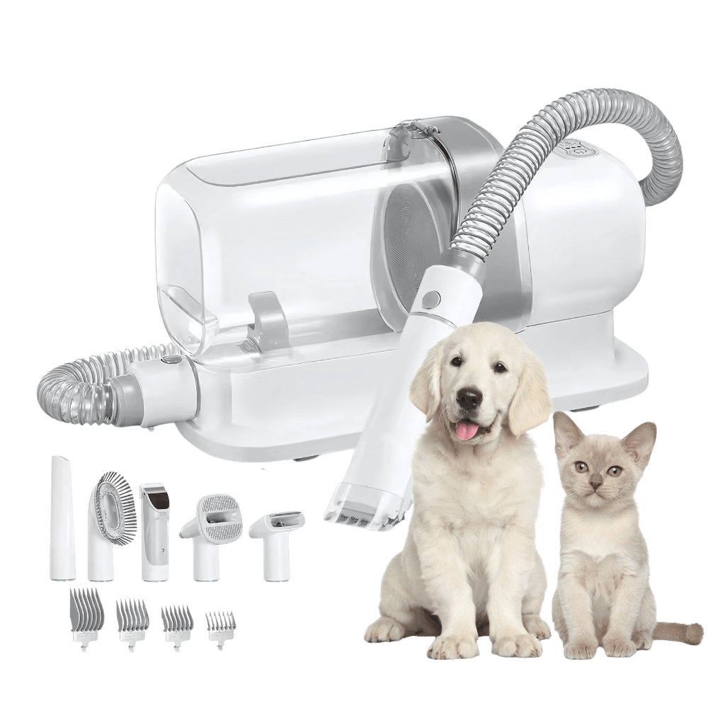 5 in 1 Silent Pet Grooming Vacuum